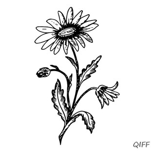 Chrysanthemum Silicone Clear Seal Stamp DIY Scrapbooking Emb