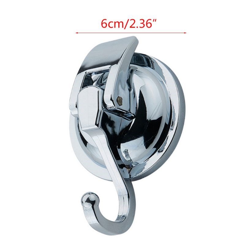 2PCS TPU Traceless Hanger Heavy Duty Vacuum Suction Cup Hook