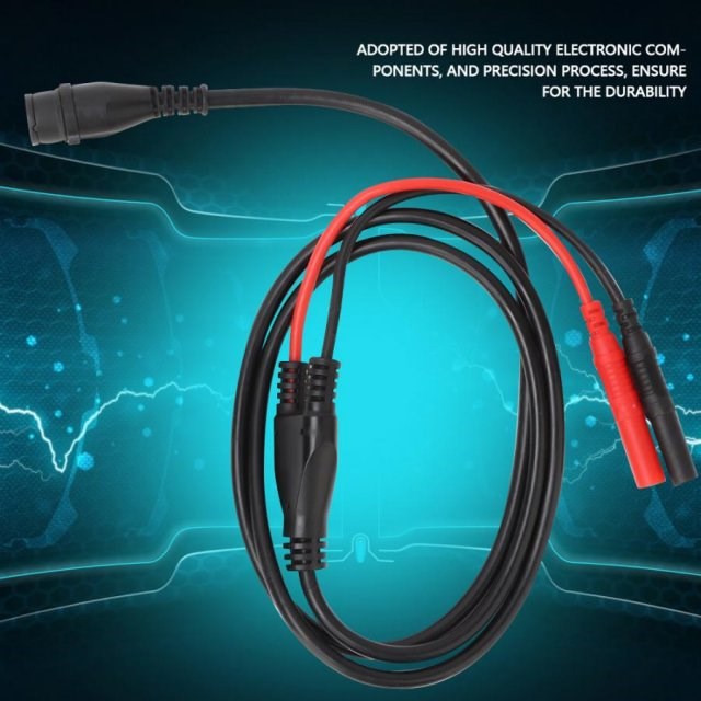 1 Set P1206 BNC Male Plug to Straight Banana Plug Coaxial Ca