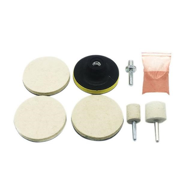 8pcs Car Windscreen Polishing Kit Practical Auto Car Windows