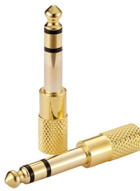 1Pc High Quality 1/8 3.5mm Female to 6.5mm 1/4 Male Headphon