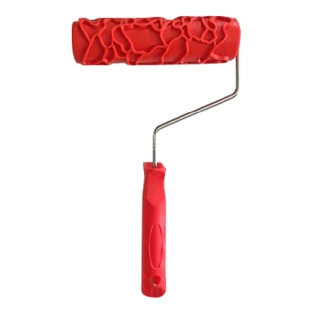 7 inch Pattern Painting Roller Embossed Paint Roller with Ha