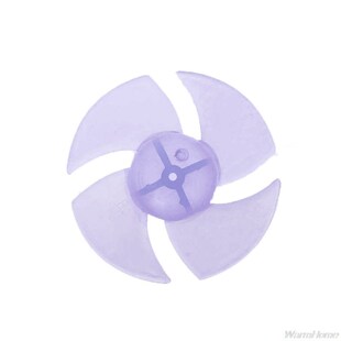 Small Power Mini Plastic Fan Blade 4/6 Leaves For Hairdryer