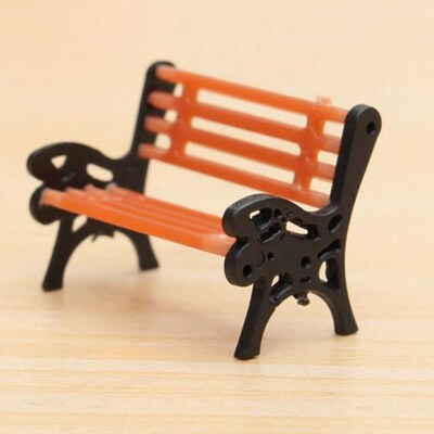 DIY Resin Crafts Modern Park Benches Miniature Fairy Garden
