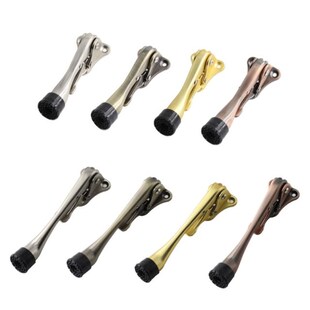 Zinc Alloy Kicked Down Door Stopper Invisible Door Stop Hous