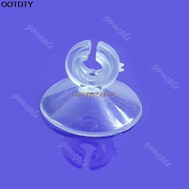 10pcs/lot Aquarium Soft Plastic Suction Cup Holder Sucker Pi