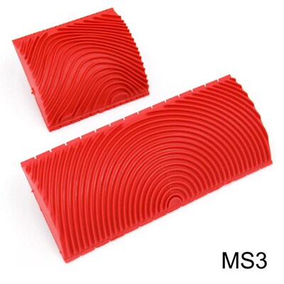 DIY Wood Graining Tool Kit Rubber Graining Pattern Stamp Imi