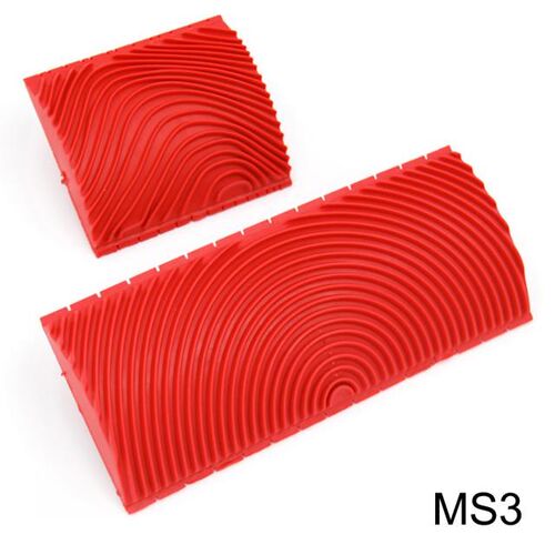 DIY Wood Graining Tool Kit Rubber Graining Pattern Stamp Imi