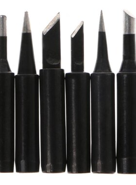 6Pcs Lead-Free Solder Iron Tip 900M-T Iron Tips 适用于 Hakko