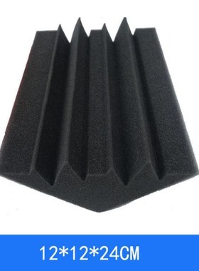 Mini Corner Bass Traps Studio Foam 12*12*24cm Panel Sound Ab