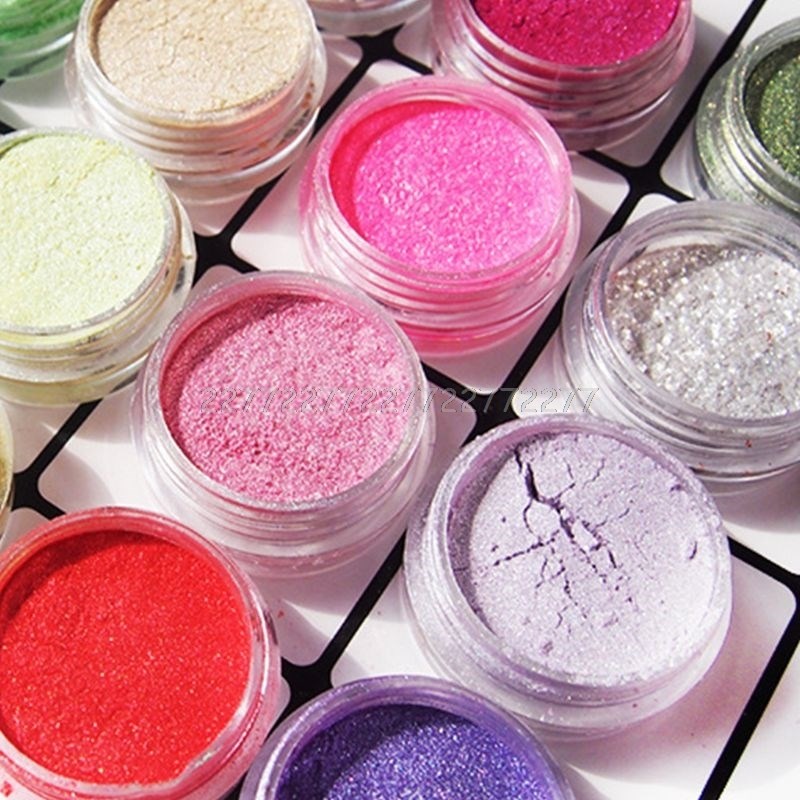 20 Pcs/set Pearlescent Powder Manual DIY Jewelry Filler Crys