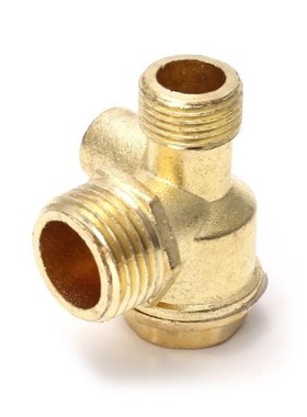 3-port Zinc Alloy Air Compressor Check Valve Central Pneumat