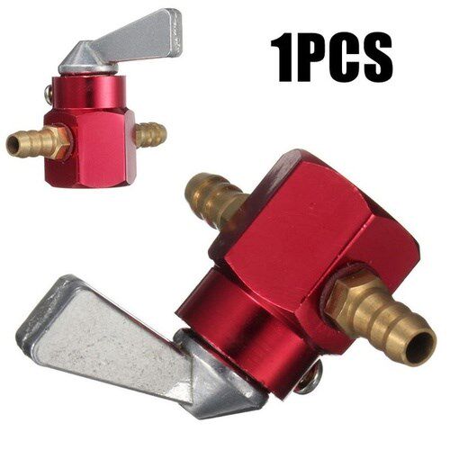 6mm On-Off Petrol Fuel Tap Petcock Valve Motorcycle Scooter