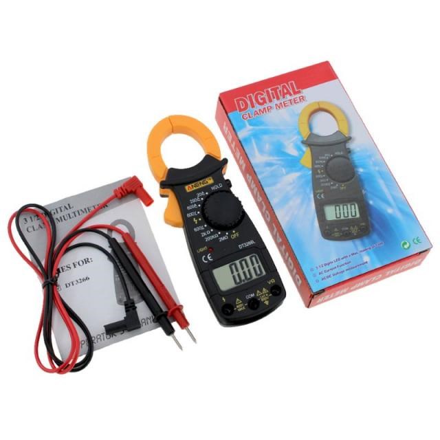 DT3266L Digital Clamp Meter Multimeter Voltage Current Clamp