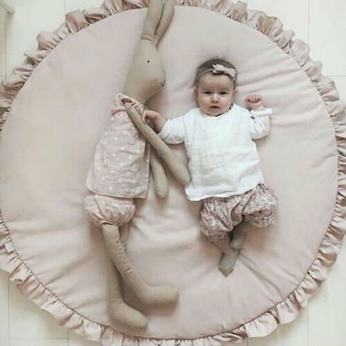 Play Tents Decoration Children Baby Round Rug Crawling Mat f
