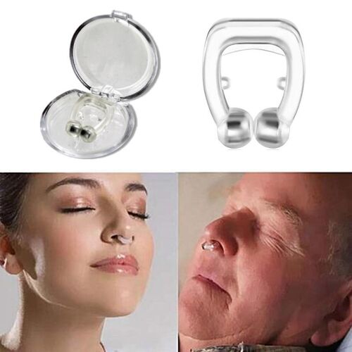 Silicone Anti-Snore Ceasing Stopper Anti-Snoring Nose Clip H