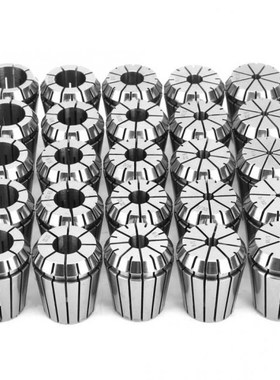 25pcs High Accurate Spring Steel ER32 Collets Set 12PCS by 1
