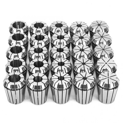 25pcs High Accurate Spring Steel ER32 Collets Set 12PCS by 1