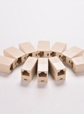 1/5PCS RJ45 Cat5 8P8C Socket Connector Coupler 适用于 Extens
