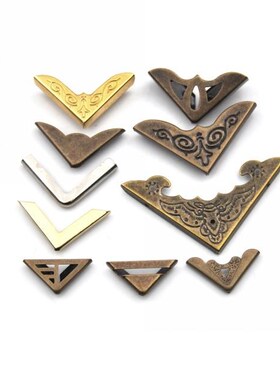 12PCS wholesale Book Corner Protector Box Book Scrapbook Met