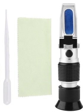 Brix Meter RZ117 Refractometer 0-90% Brix RHB-90ATC Handheld