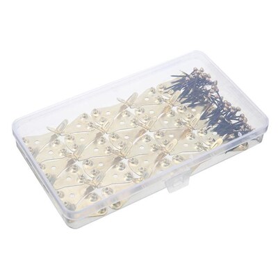 30PCS Golden Picture Frame Hanging Hooks with Nails Heavy Du