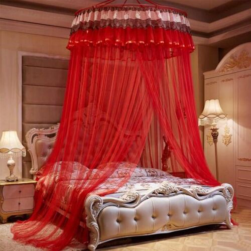 Anti Mosquito Mesh Net Dome Hanging Bed Canopy Netting for S