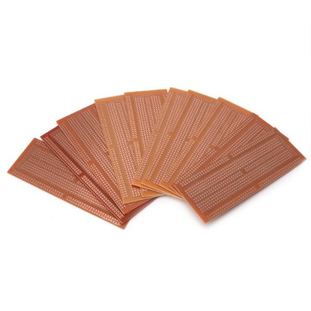 10 Pcs 4.8x13.3cm DIY Prototype Paper PCB Universal Experime