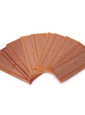 10 Pcs 4.8x13.3cm DIY Prototype Paper PCB Universal Experime