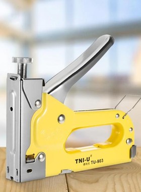 TNI-U TU-903 3 Ways Stapler Staple Heavy Duty Chrome U-Shape