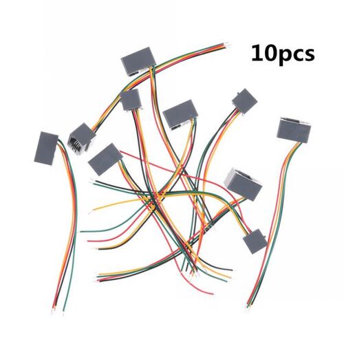 10Pcs/lot 616E 4P4C RJ11 Female Telephone Connector Adapter