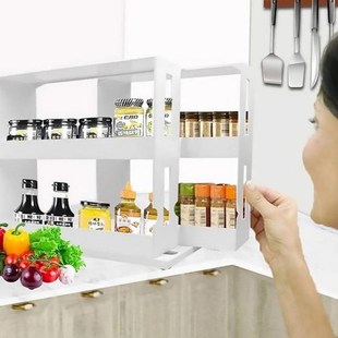 Kitchen Function Double Multi 1PC Rack Spice Layer Organizer