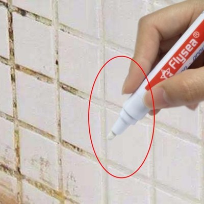1PC Color Pen White Tile Refill Grout Pen Tile Gap Repair Ba