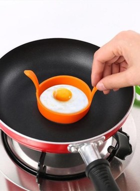 1Pcs Breakfast Pancake Maker Fried Egg Mold Silicone Forms N