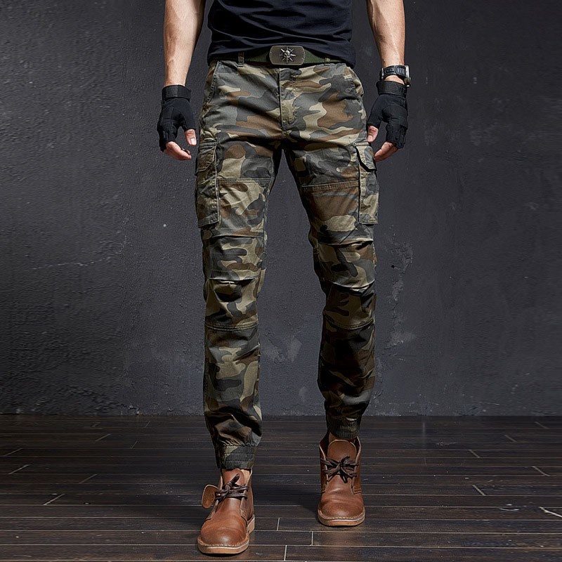 Jogging pants Camo sports versatile pant pant
