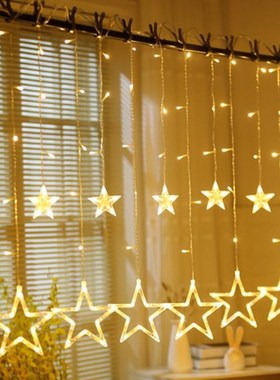 Christmas Fairy Lights Festoon Led String Lights Star Garlan