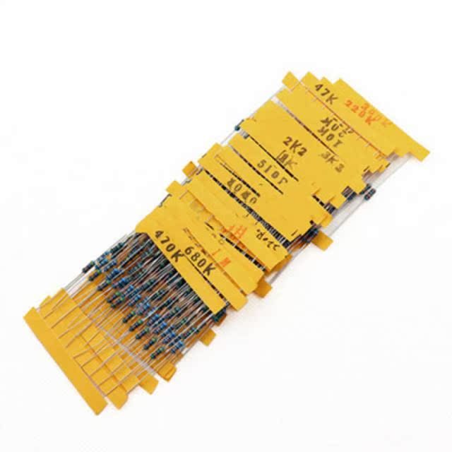 300 Pcs (30 Kinds x Each 10pcs) Value Metal Film Resistor pa