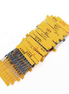 300 Pcs (30 Kinds x Each 10pcs) Value Metal Film Resistor pa