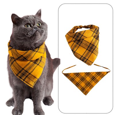 Pet Dog Triangular Bandage Puppy Cat Scarf Bandana Collar Bi
