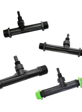 Venturi Fertilizer Injectors with 1/2, 3/4, 1 Inch male Thre