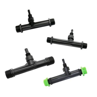 Venturi Fertilizer Injectors with 1/2, 3/4, 1 Inch male Thre