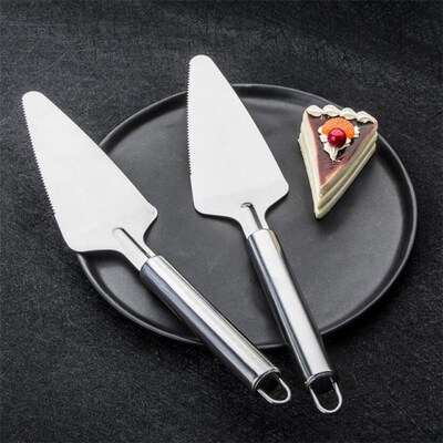 Thickened Stainless Steel Serrated Edge Cake Server Blade Cu