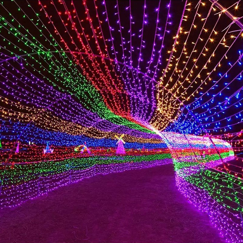 Christmas Lighting 50/100M LED Garland Fairy String Lights 8