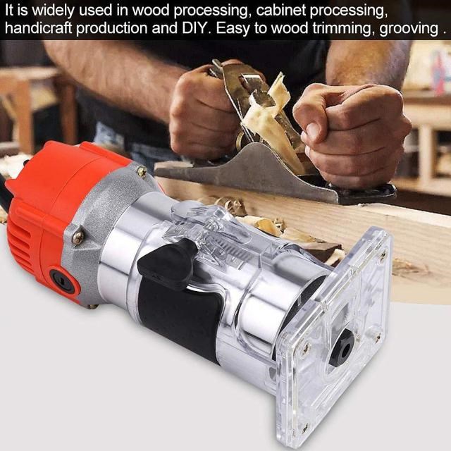 220V Wood Electric Trimmer Woodworking Wood Milling 30000r/m