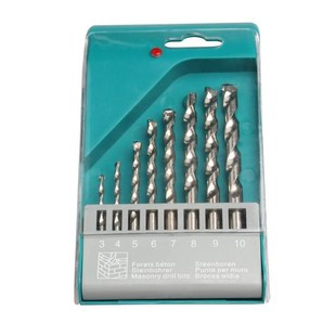 High 16PCS Masonry Speed Drill Steel 適用于 Wall Brick Bit
