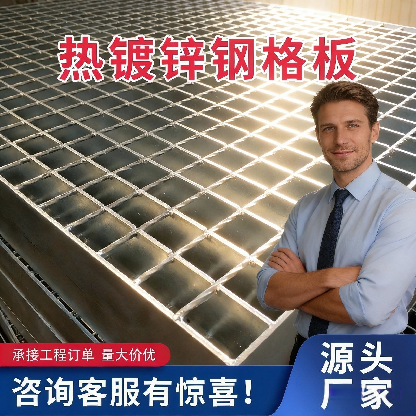 现货钢格板热镀锌沟盖板格栅板镀锌排水沟楼梯踏步板钢格栅板,基础建材,排水沟槽/盖板,淘宝优惠券,粉丝福利购,淘宝优惠卷