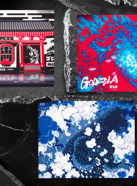 Arbiter studioX哥斯拉2.0同款复刻钢化玻璃鼠标垫打瓦电竞玻璃垫