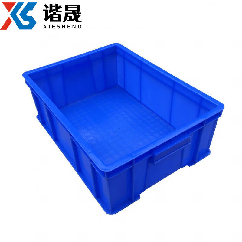 谐晟加厚塑料周转箱收纳箱框中转箱物料盒零件盒720*600*80mm