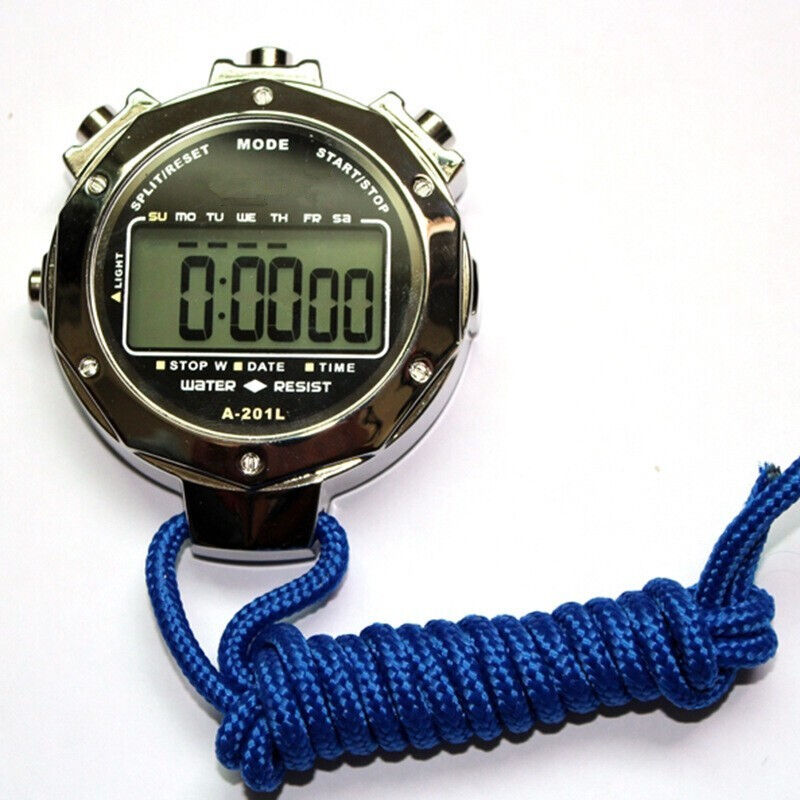 MYSPORTS秒表裁判金属秒表计时器田径运动跑步学生健身教练训练专