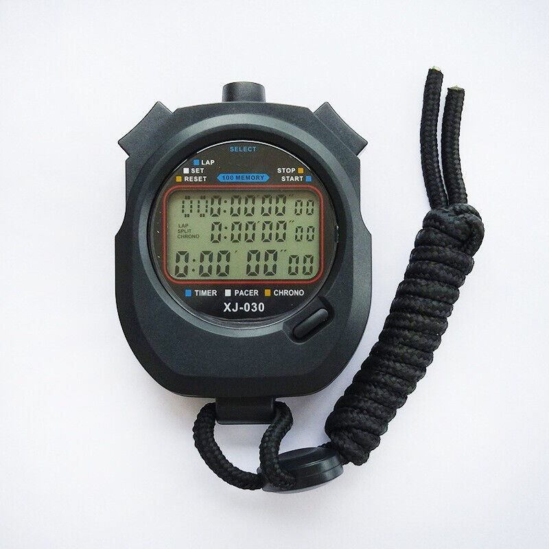 MYSPORTS秒表计时器运动健身跑步田径训练学生裁判比赛多道电子计